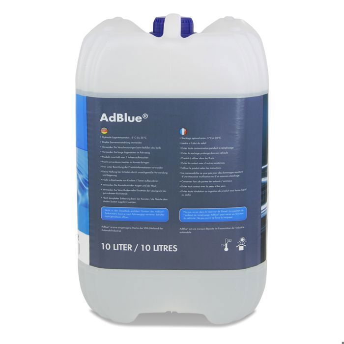 Höfer Chemie AdBlue 6 x 10L mit Ausgießer - Harnstofflösung für Dieselfahrzeuge wie BMW und VW - Kanister mit Ausgießer