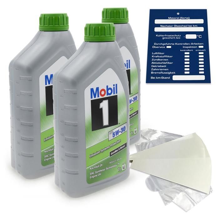 litros de aceite de motor Mobil 1 ESP 5W30 ExxonMobil