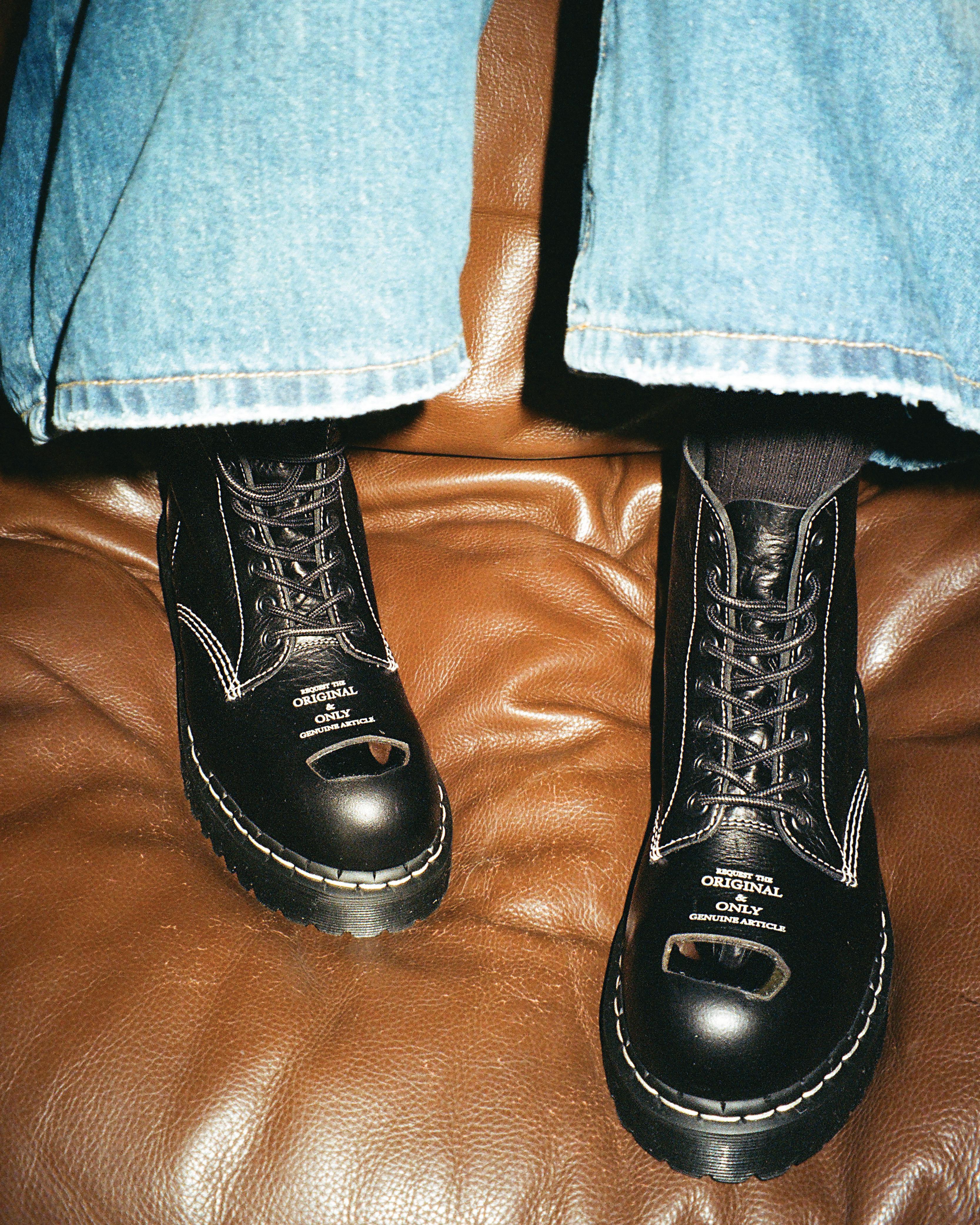 1460 Pascal Bex Exposed Steel Toe Lace Up Boots