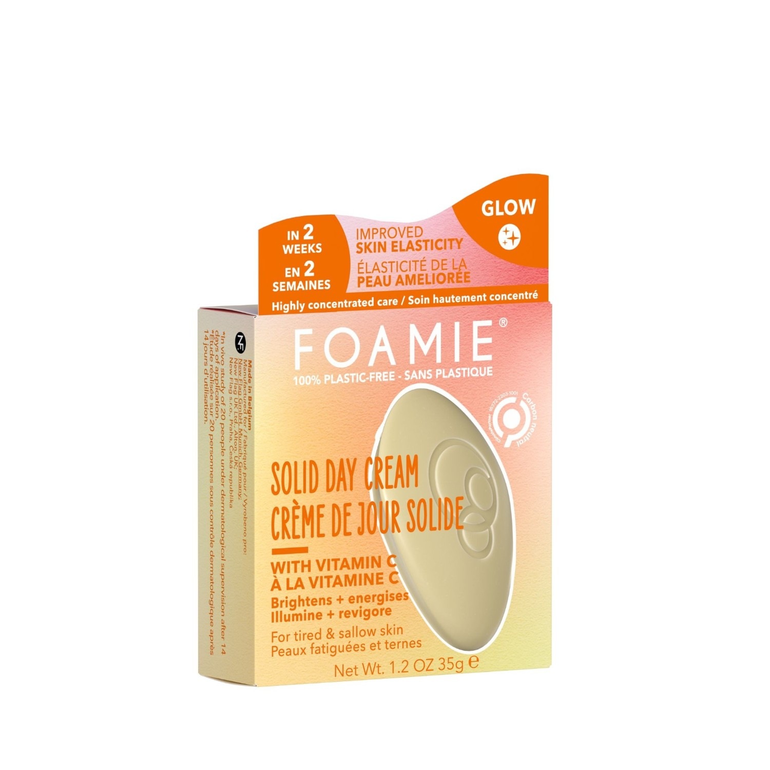 FOAMIE Crème visage de jour énergisante