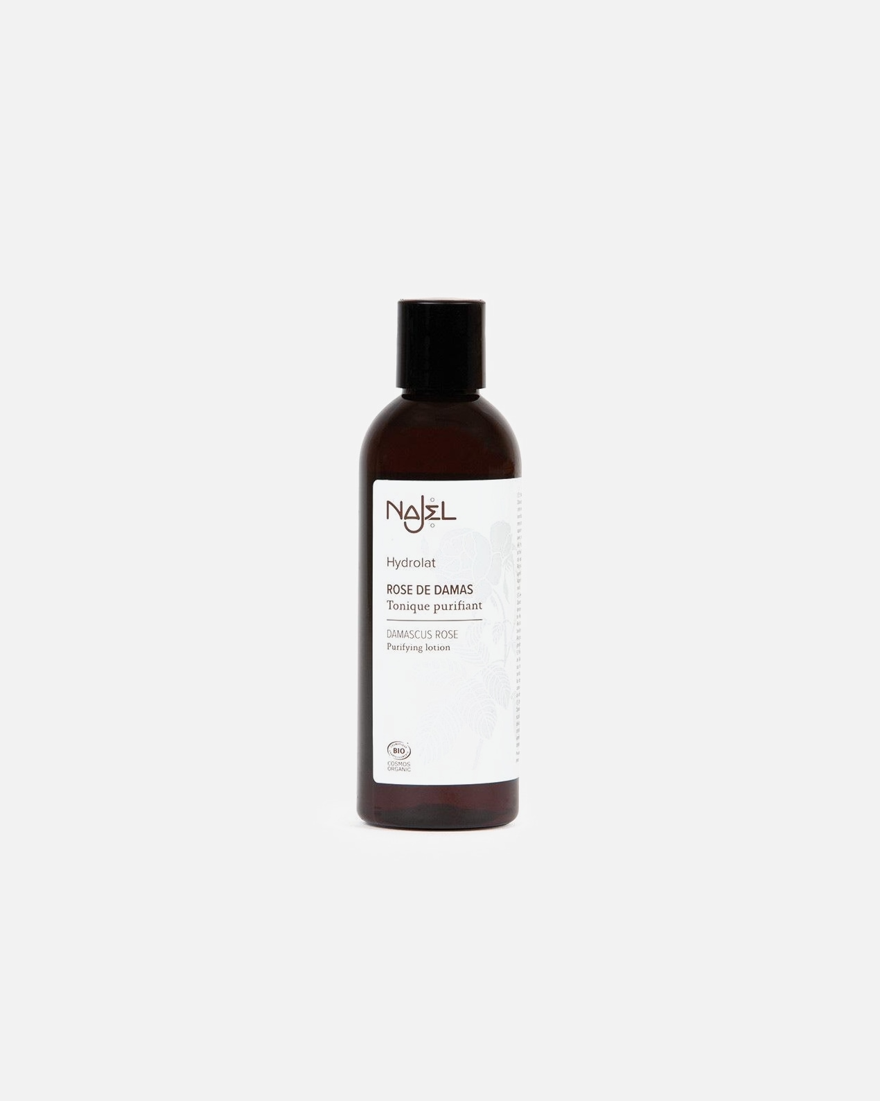 Tónico facial Najel con agua de rosas de Damasco - 200 ml