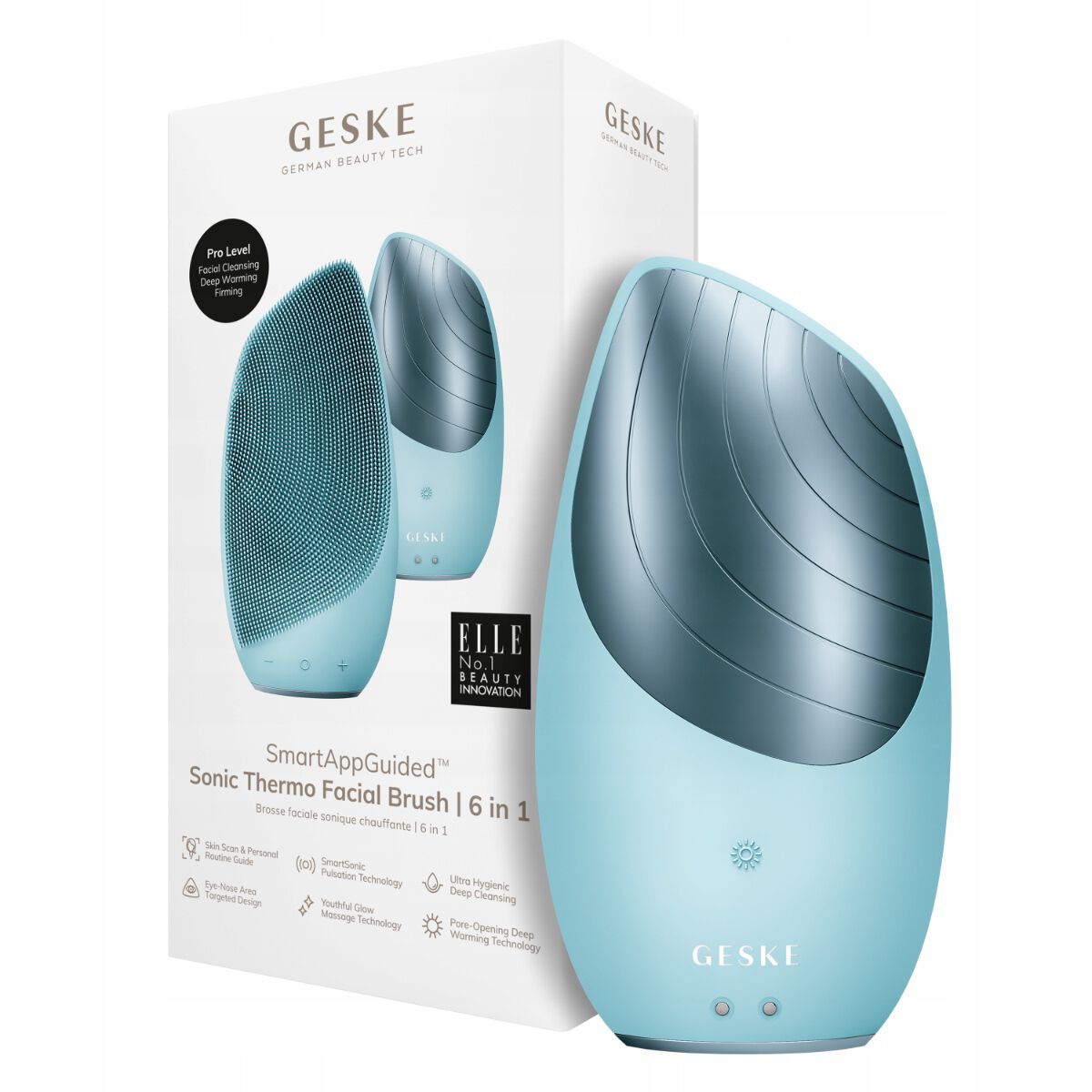 Geske Sonic Thermo Facial Brush 6in1