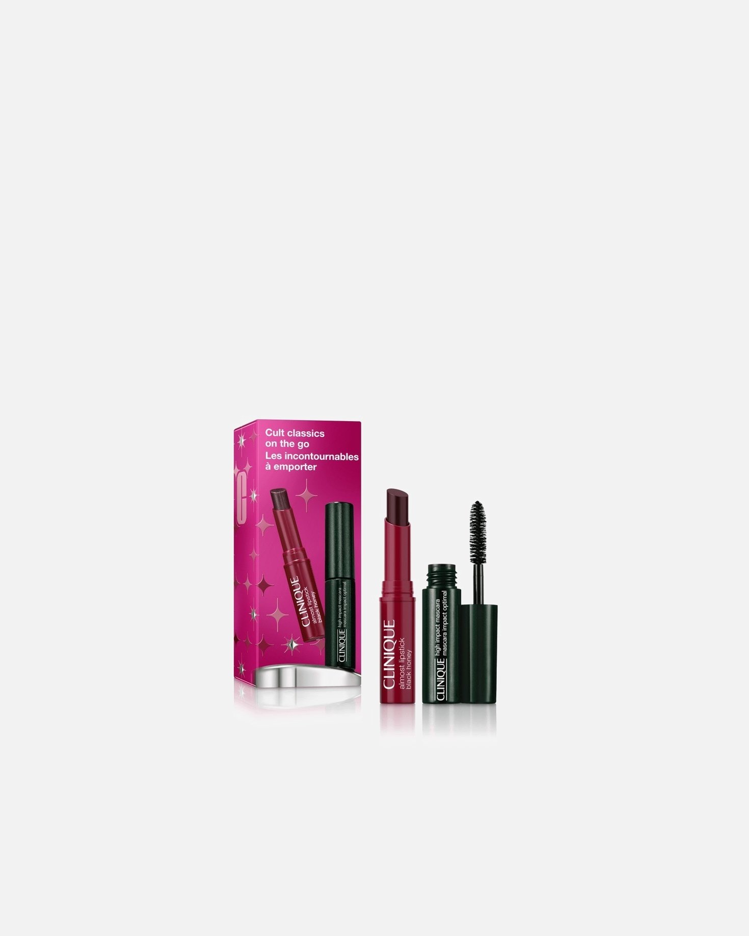 „Clinique High Impact Cult Classics On The Go“ makiažo rinkinys – 1 vnt.