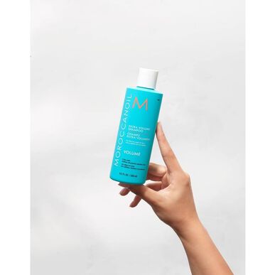 Moroccanoil Extra Volume Shampoo, Elvyttävä Shampoo Hienoille Hiuksille, 250 ml