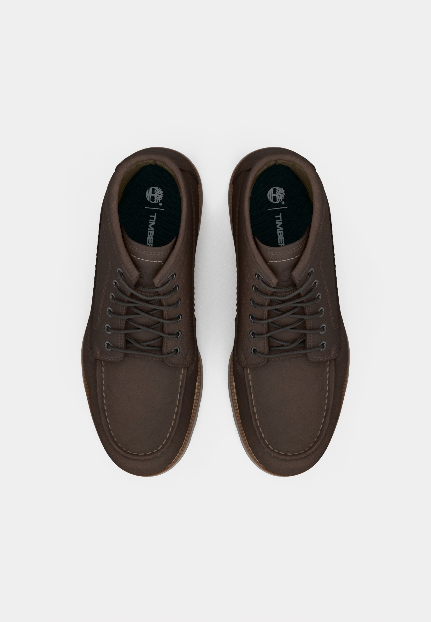 Timberland BRITTON MILLS - Botki sznurowane - ciemnobrązowe