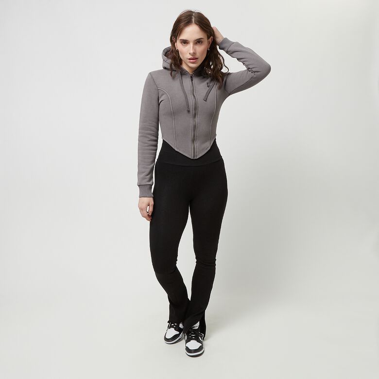Bluza z kapturem i suwakiem na całej długości z nadrukiem Chest Signature Washed Corsage