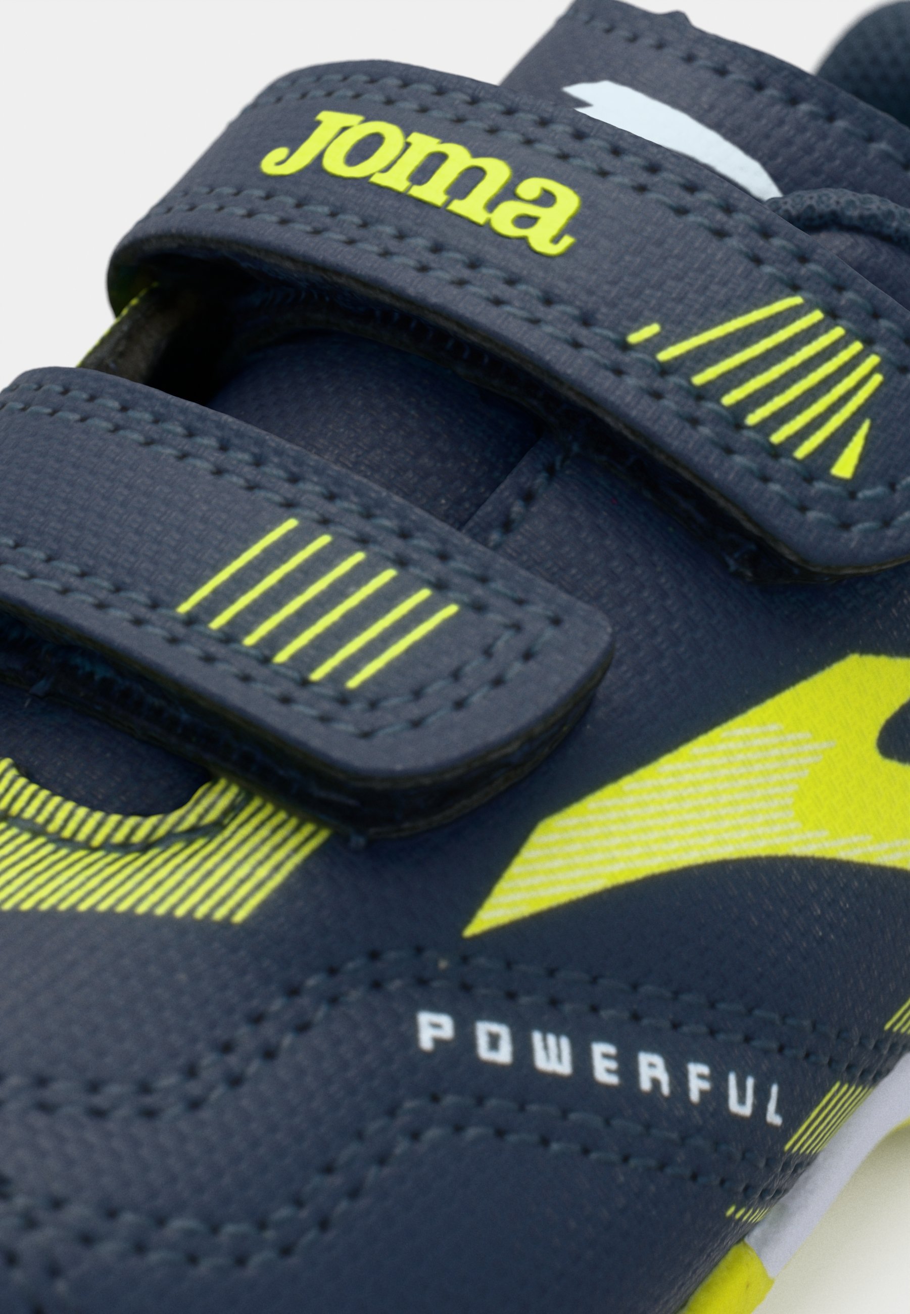 Joma POWERFUL JR TF UNISSEX - Chuteiras de futebol para campo firme - azul marinho