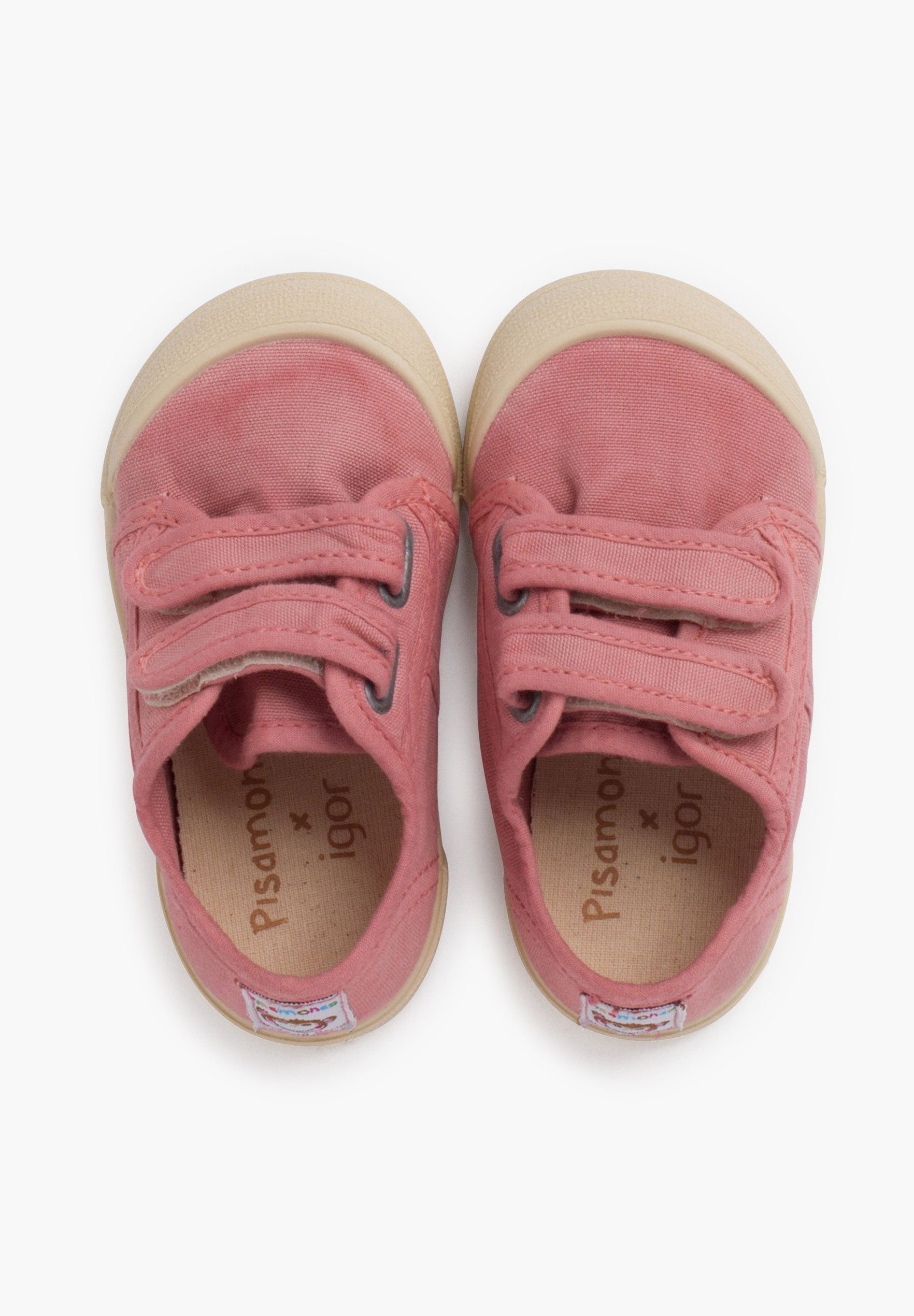 Pisamonas PUNTERA BAREFOOT CIERRE ADHERENTE - Babyschoentjes - rosa viejo