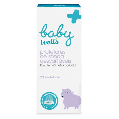 Baby Wells -korvalämpömittarin suodattimet 20 kpl 20 kpl