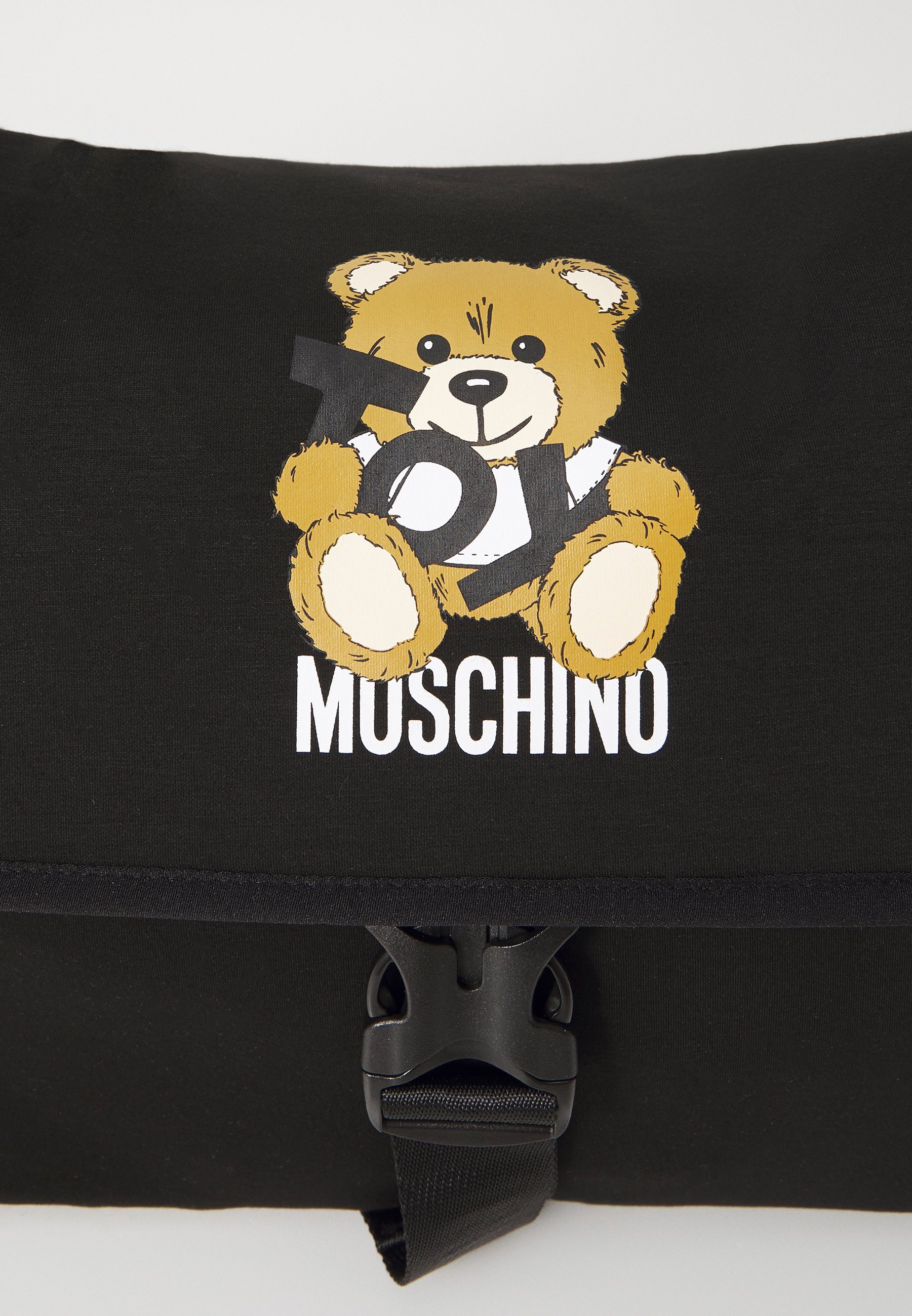 MOSCHINO VERSCHOONTAS UNISEX - Verschoontas voor baby's - zwart