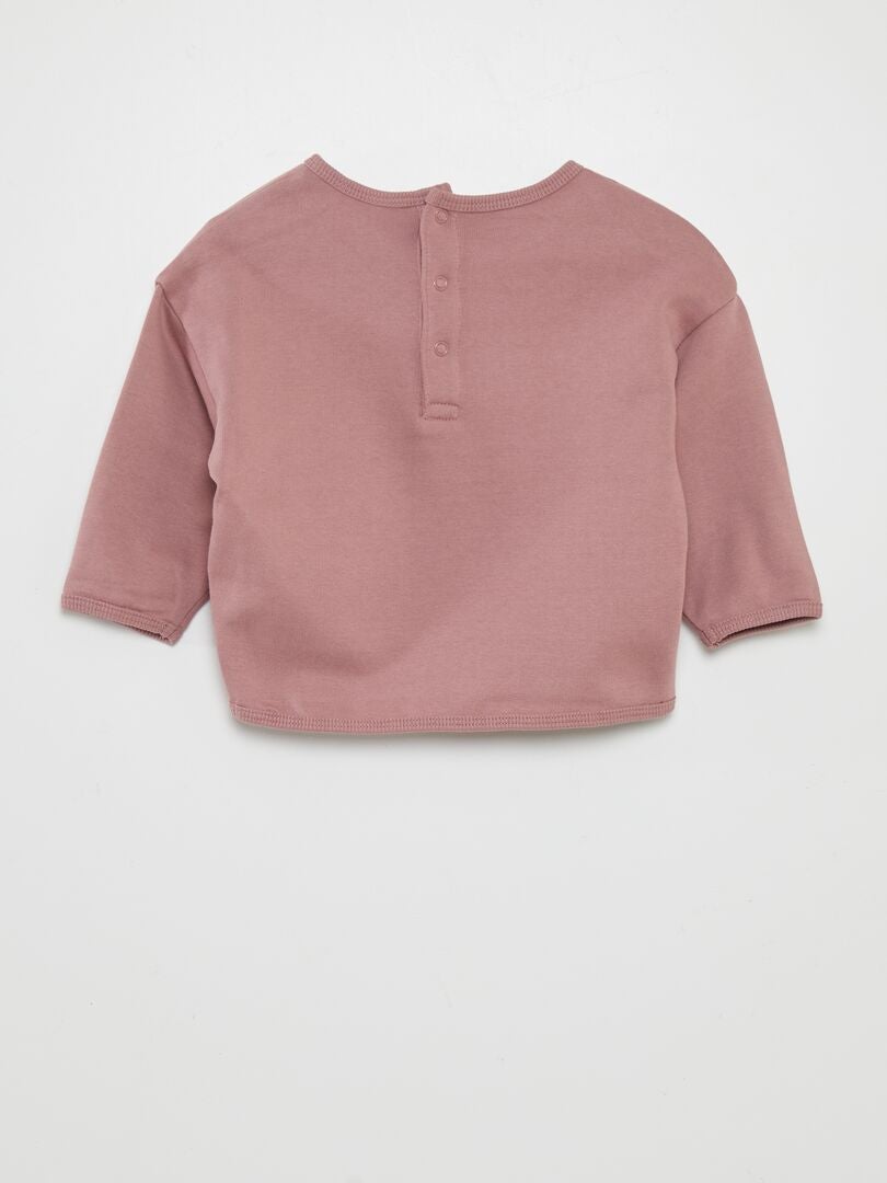 Sweatshirt + joggingbroek set met animatie - ROZE