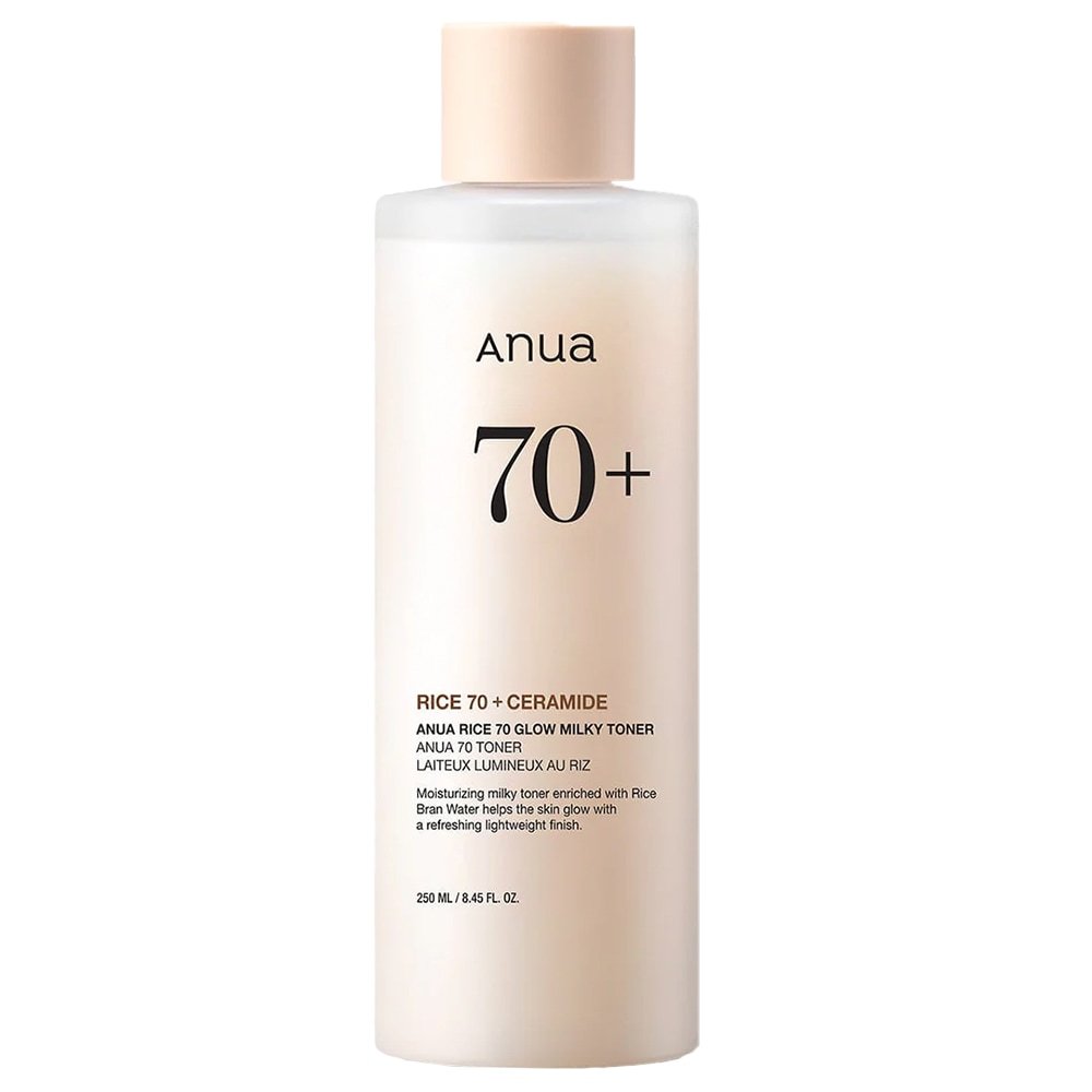 „Anua Toner Rice 70 Glow Milky“ tonikas – 250 ml