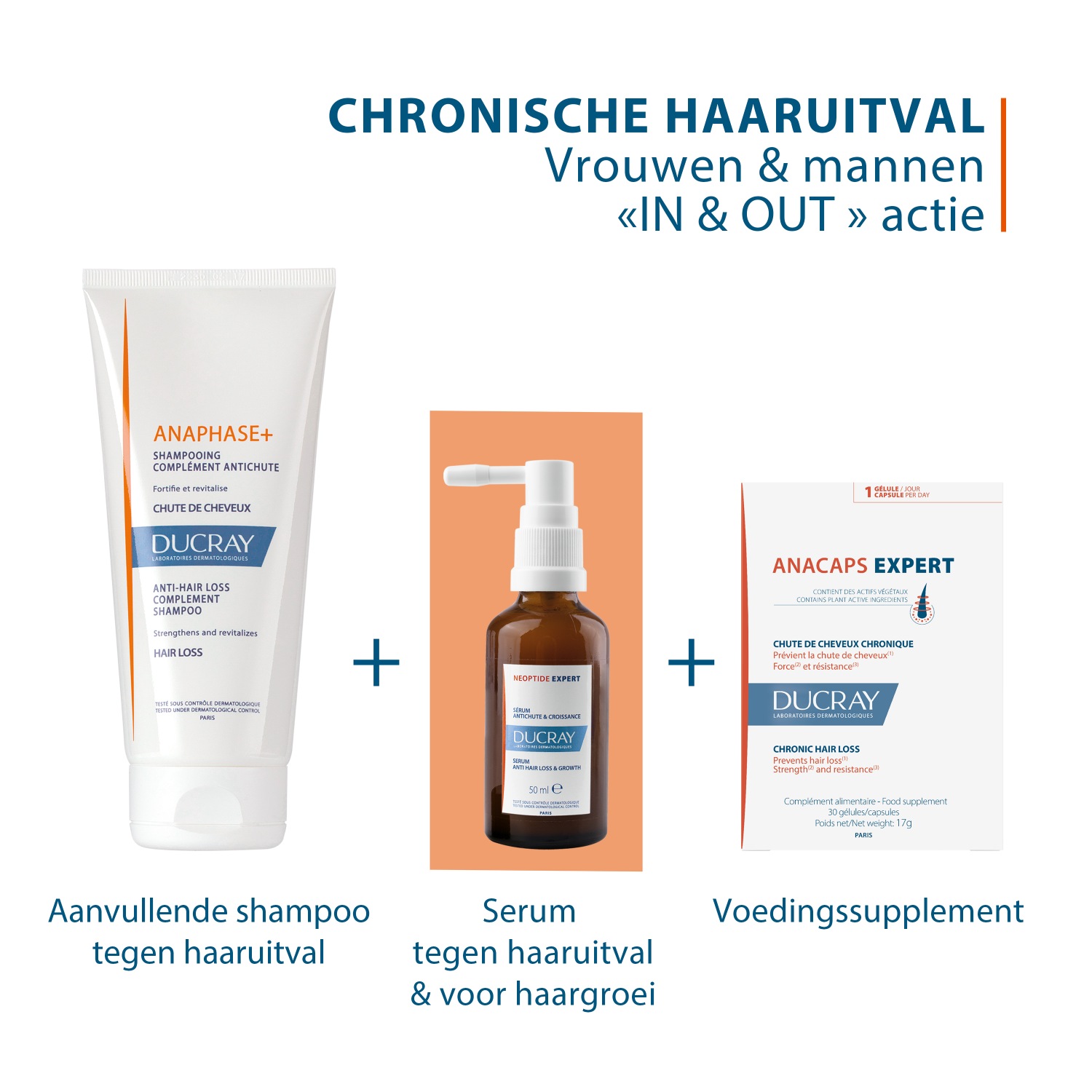Ducray Haarbehandlung Anacaps Expert gegen fortschreitenden Haarausfall - 51 g
