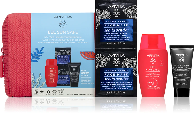 Apivita Bee Sun Safe Dry Touch dárková sada SPF 50