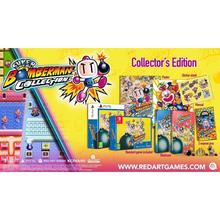 Super Bomberman Collection - Collector's Edition - Nintendo Switch Game