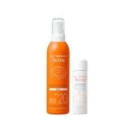 AVENE Eau Thermale Avène Solar Spray 20 200 ml + Eau Spray 50 ml