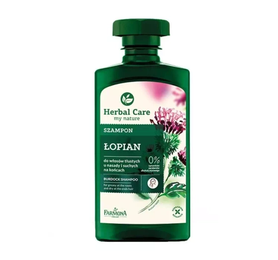 Farmona Herbal szampon do włosów tłustych Łopian 330 ml