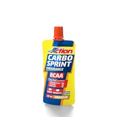 PROACTION ProAction Carbo Sprint, complément alimentaire BCAA à l'orange, 50 ml
