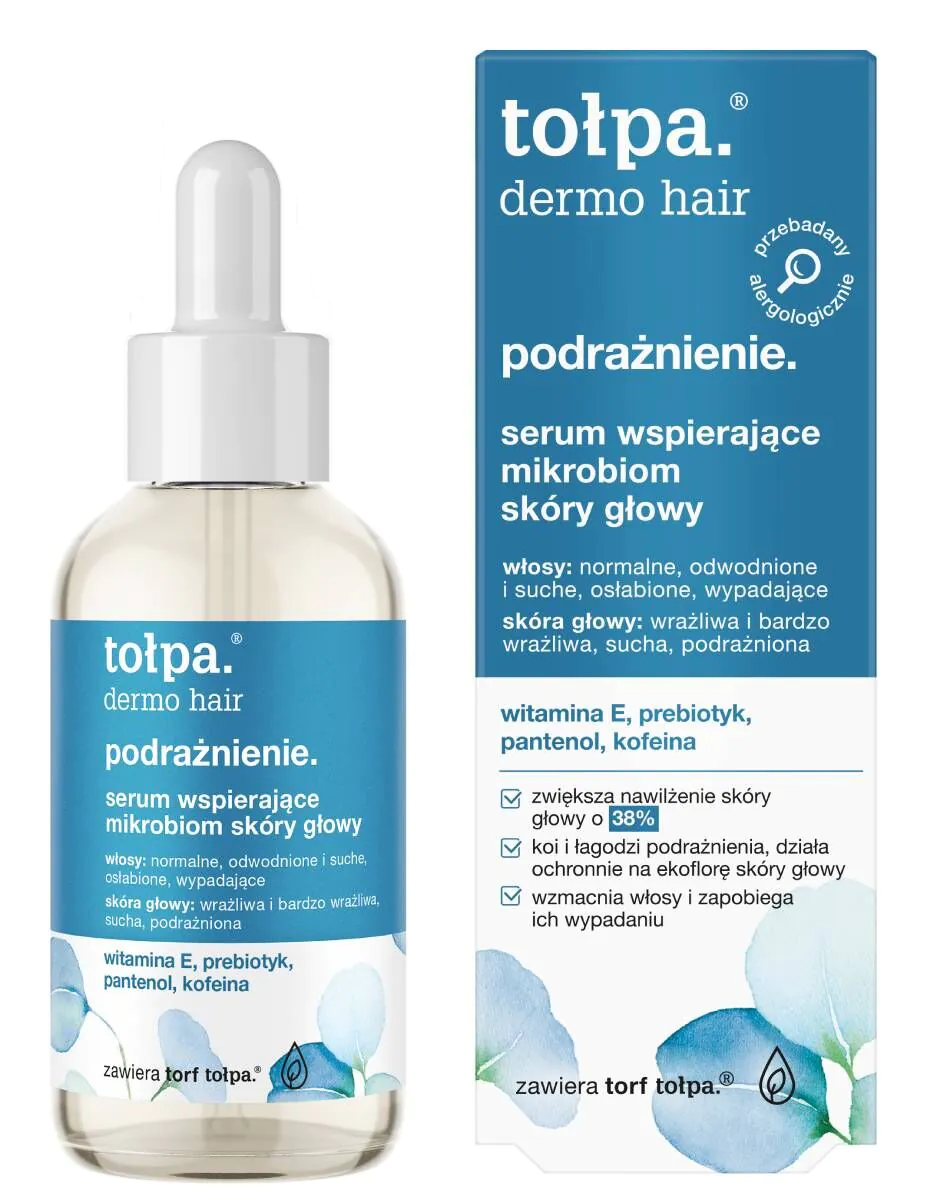 Tołpa Dermo Hair podrażnienie Serum Wspierające Mikrobiom Skóry Głowy