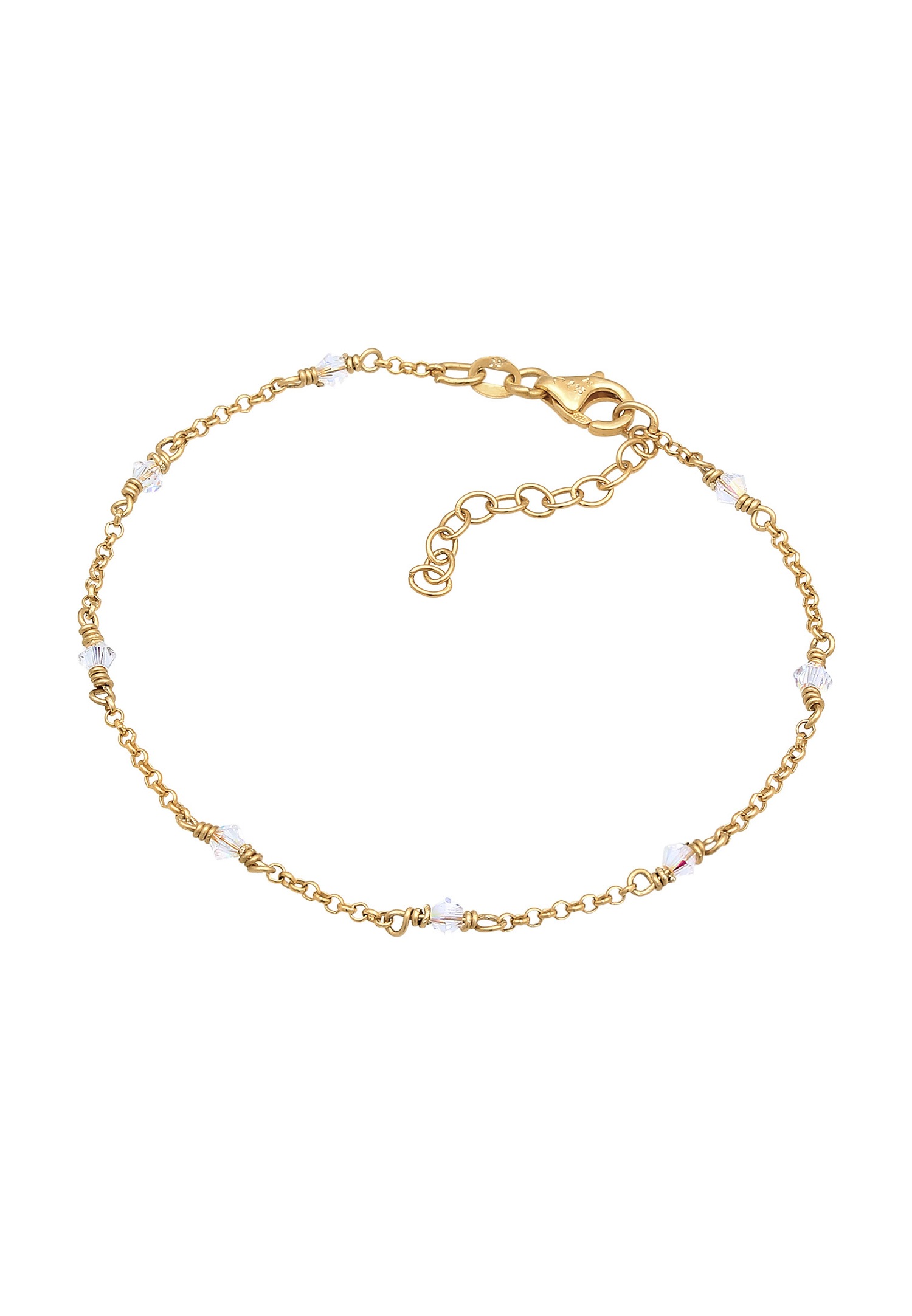 Elli Femmes Filigrane Élégant avec cristaux en argent sterling 925