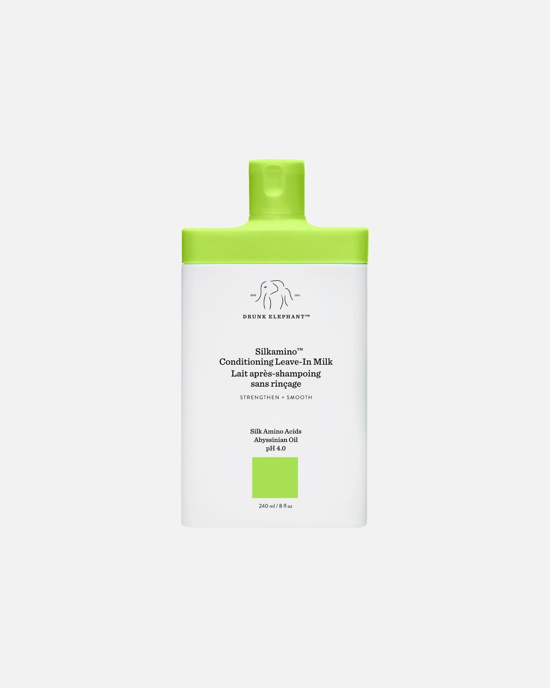 Ošetrujúce mlieko na vlasy Drunk Elephant Silamino - 240 ml