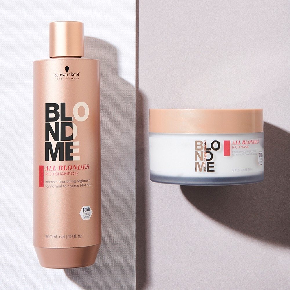 Schwarzkopf Professional BLONDME All Blondes Rich Volume 0,07 mm D šampūns 300 ml