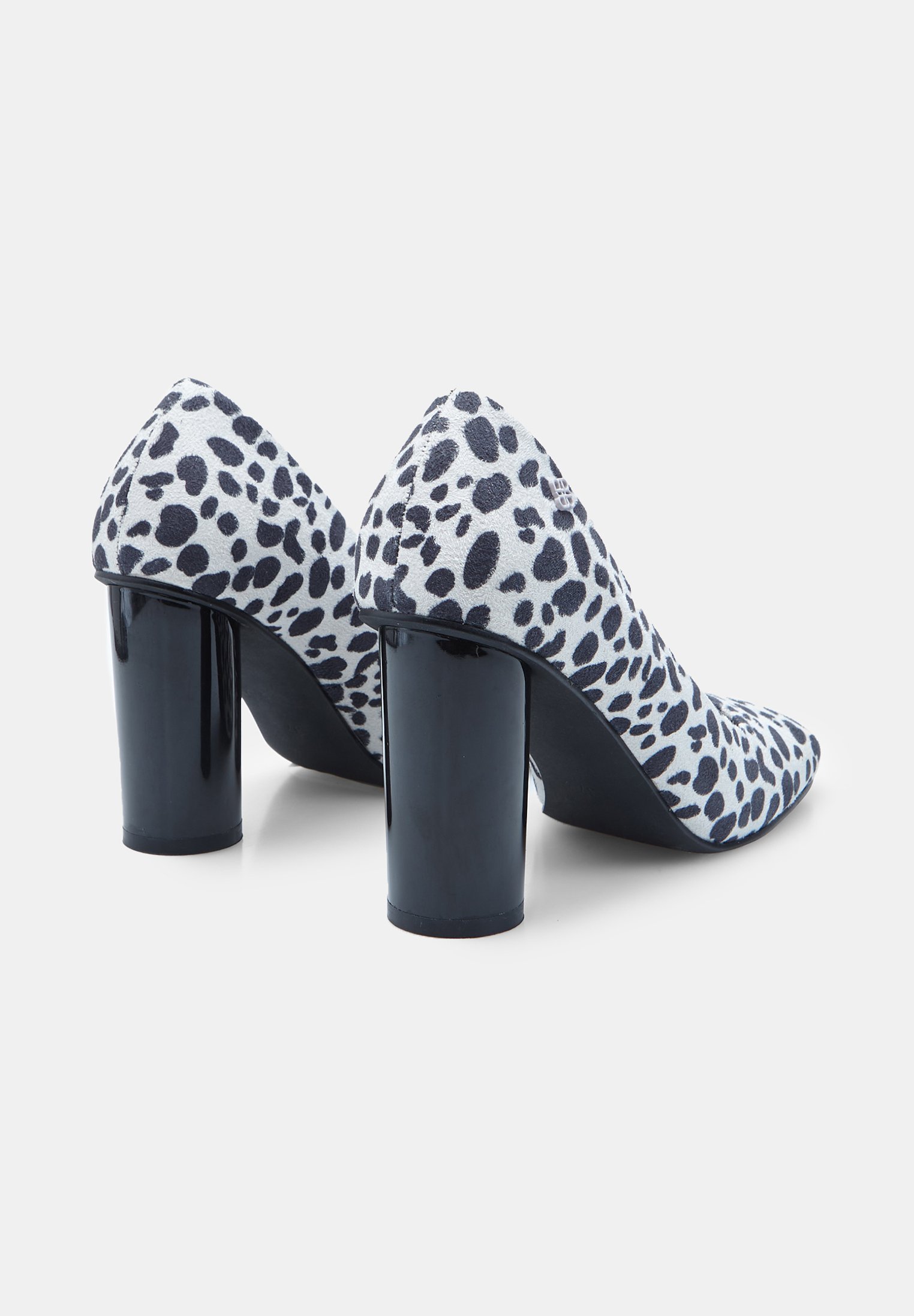 Bata DÉCOLLETÉ LABEL - Hoge hakken - wit/zwart