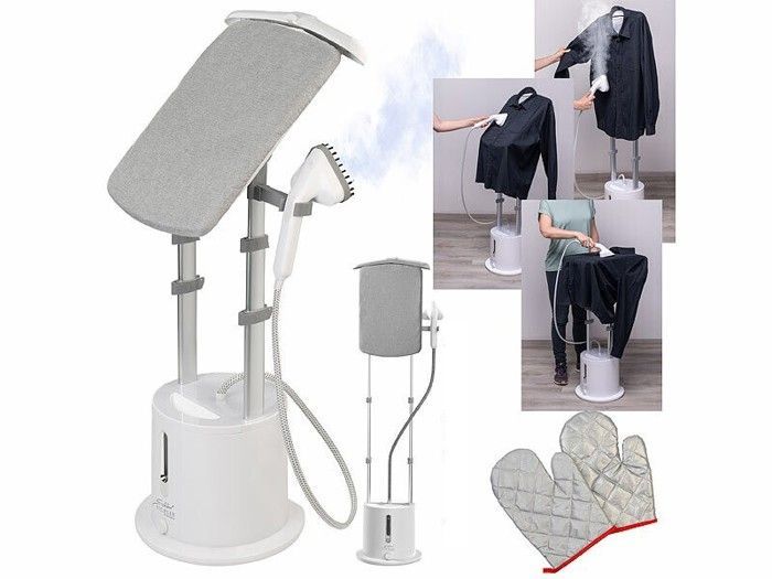 Défroisseur vapeur - Sichler - 2280 W - Table à repasser réglable - 3 modes de vapeur - Réservoir 1,8 L