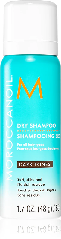 Suchý šampón Moroccanoil pre tmavé vlasy
