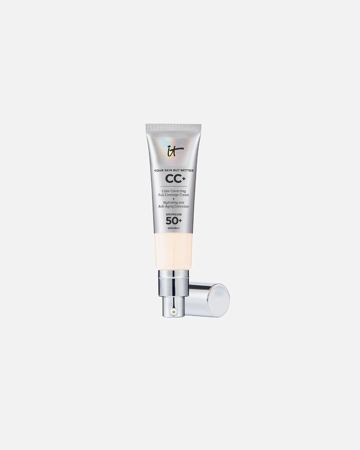 IT Cosmetics CC kremas „Your Skin But Better“ CC+ visiškai padengiantis kremas SPF50 – 32 ml