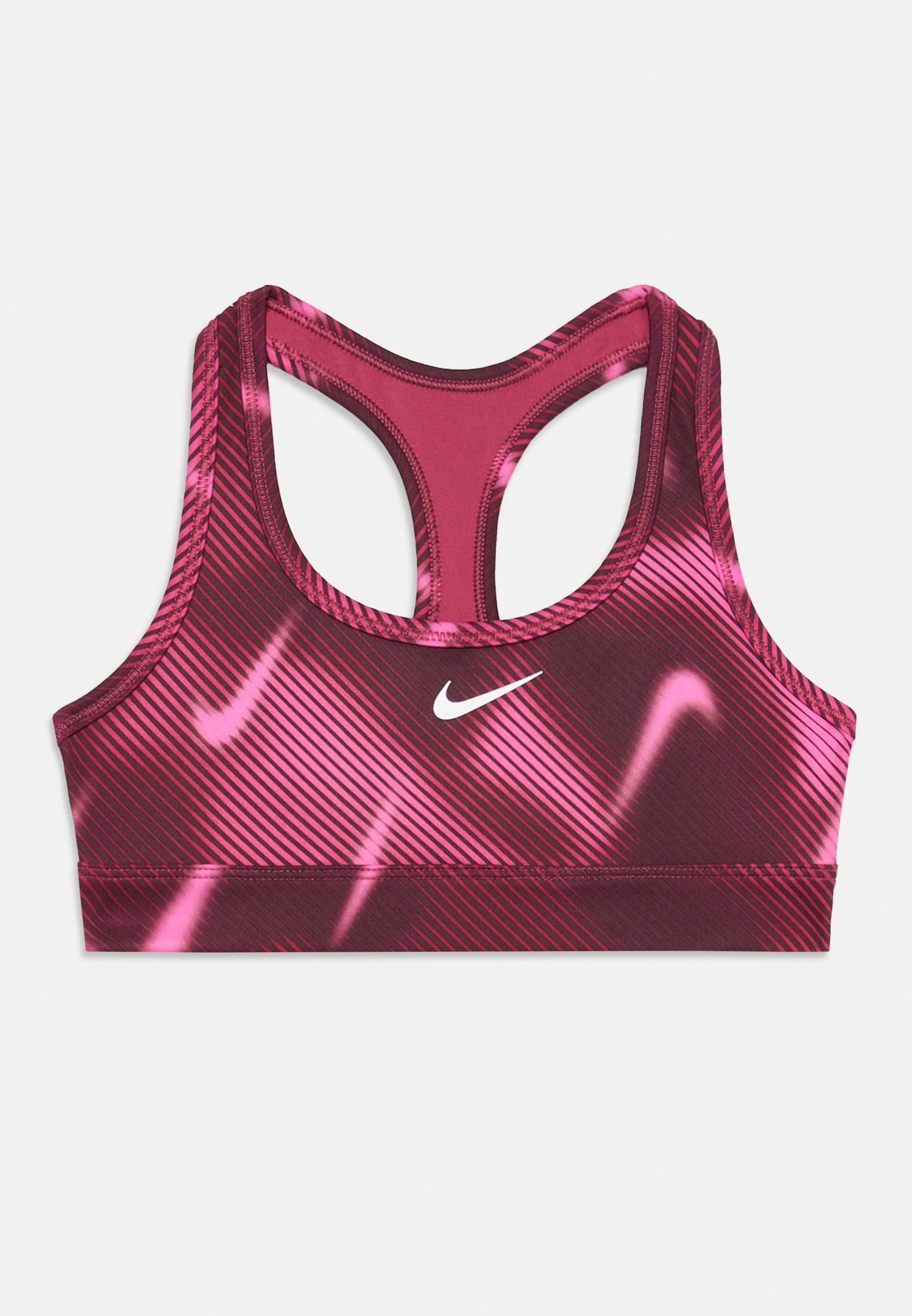 Nike Performance sportbeha - zoete biet/wit