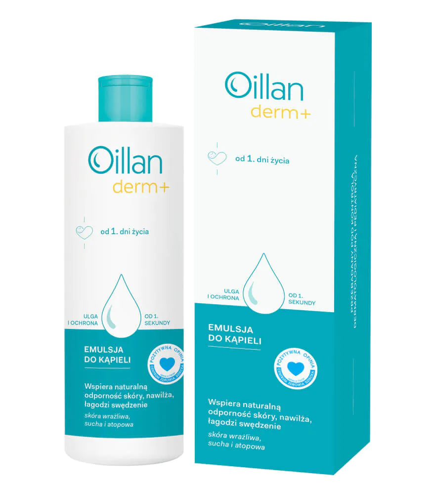Oillan Derm+ Emulsja Natłuszczająca do kąpieli