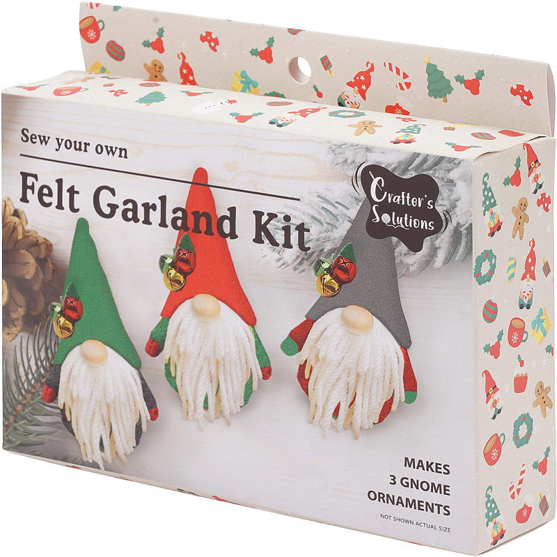Home Hobby set med filtfigurer