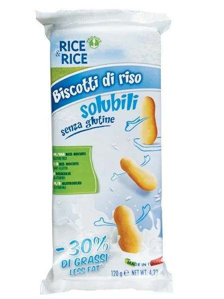 PROBIOS Rice&Rice Glutenfreie Instant-Reiskekse 120 g