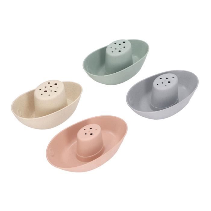 Giocattolo da bagno - VVIKIZY - Barchette impilabili - 4 pezzi - Plastica - Unisex