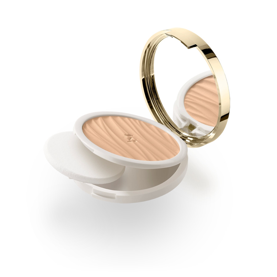 GOLD REFLECTIONS LJETNOOTPORNI PUDER U SMIRNOM TOKU SPF50 06 Caramel