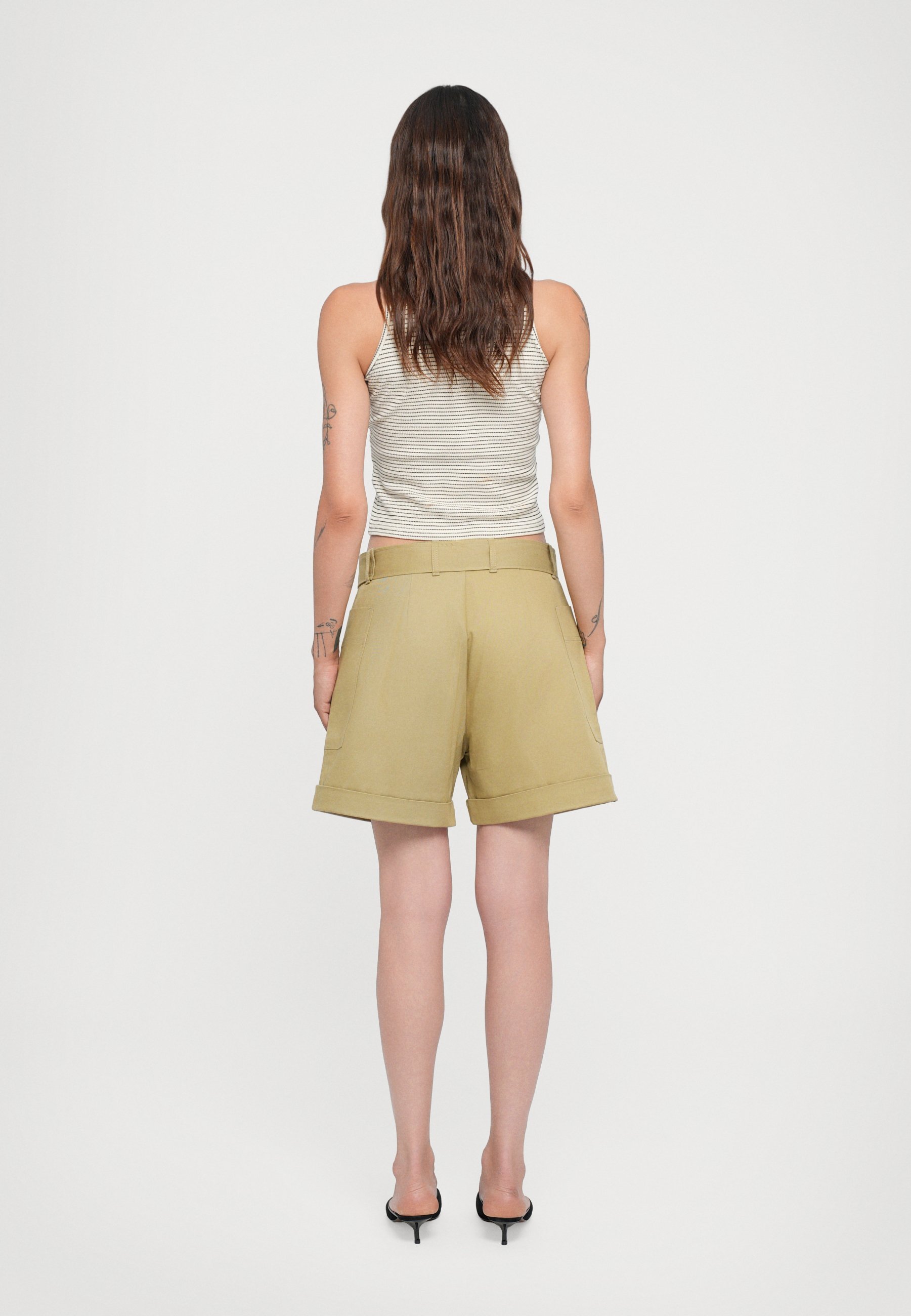 OFFICINE GENERALE FATI PIEDYE - Shorts - tan