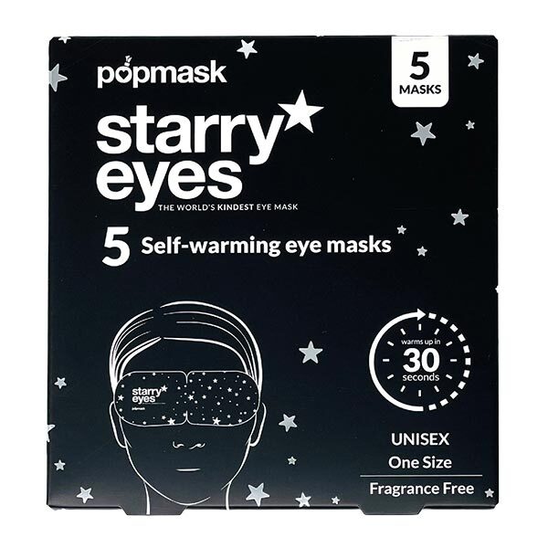 Samoohřívací oční masky Starry Eyes – balení po 5 kusech