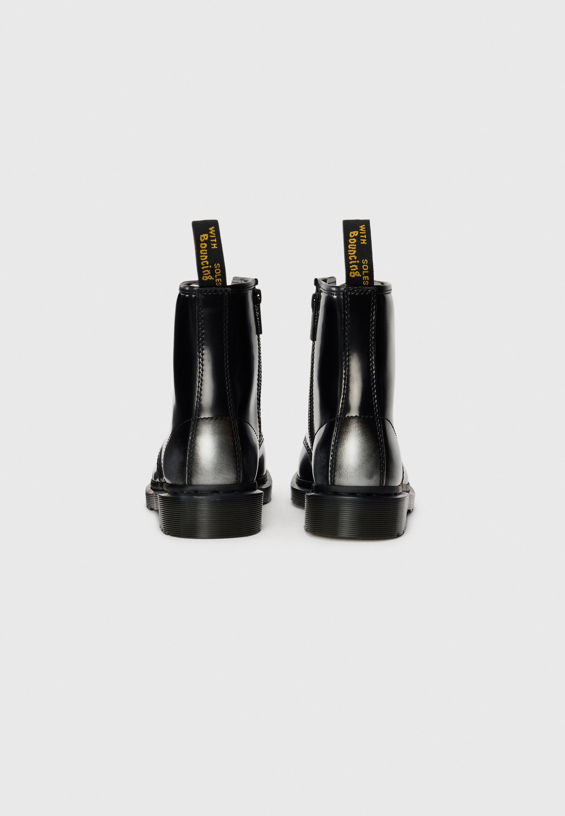 Dr. Martens 1460 UNISEX - Suvarstomi aulinukai iki kulkšnių - sidabrinės spalvos