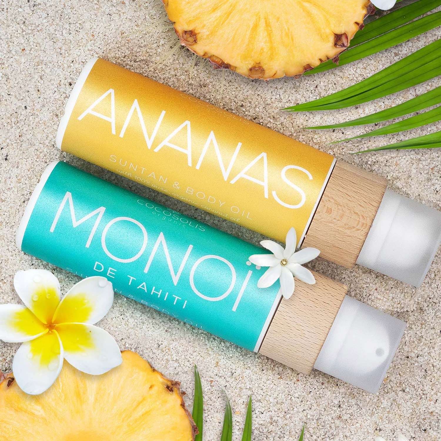 Cocosolis ulje za tijelo s ananasom Ulje za sunčanje i tijelo - 200 ml