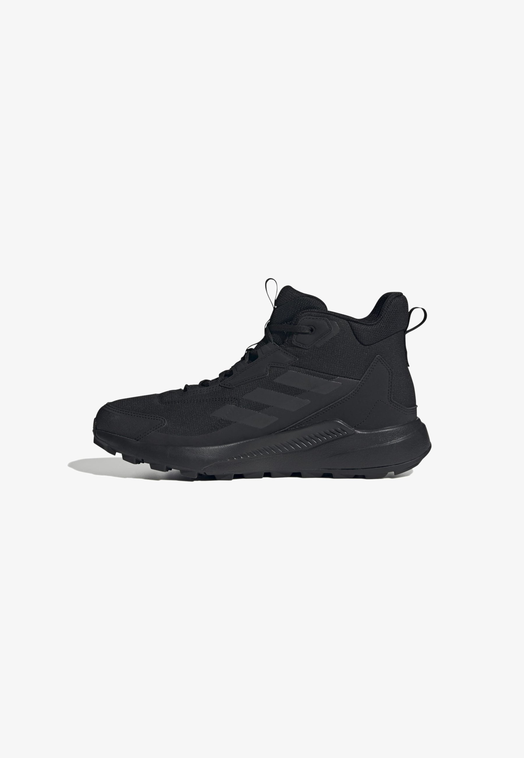 Adidas Terrex ANYLANDER MID - Scarpe da trekking - nero base nero base grigio quattro