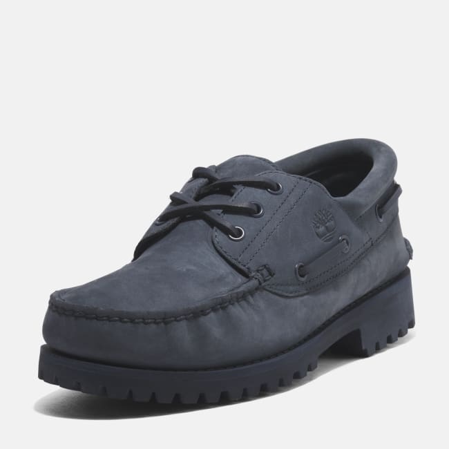 Scarpa da Barca Timberland® Authentic Handsewn                da Uomo in pelle scamosciata blu scuro