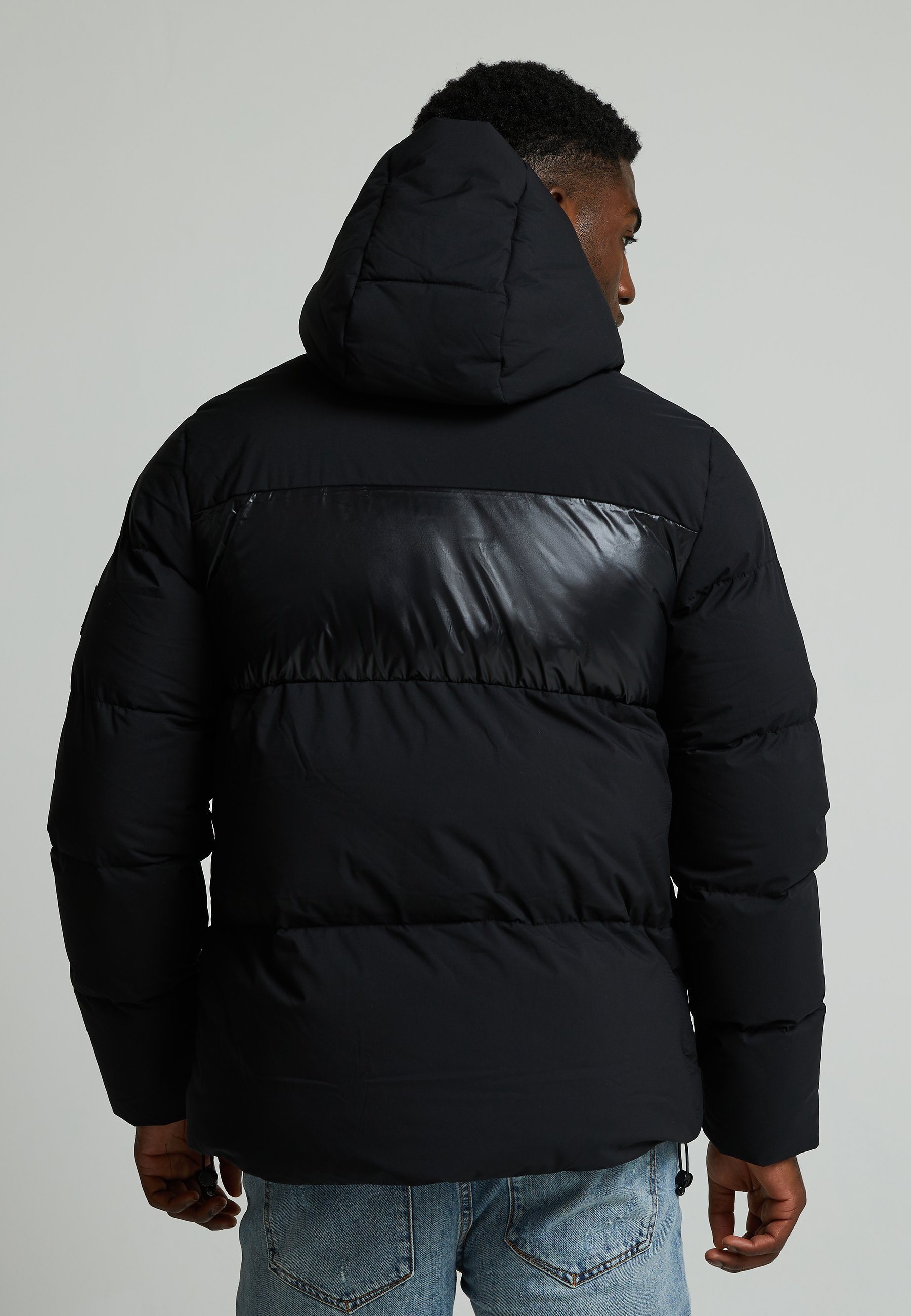 Alessandro Zavetti CARTELLO PUFFER JACKET - Winterjacke - jet black