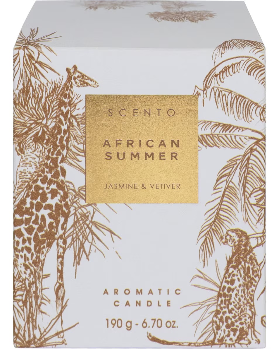 LUMÂNARE SCENTO AFRICAN SUMMER