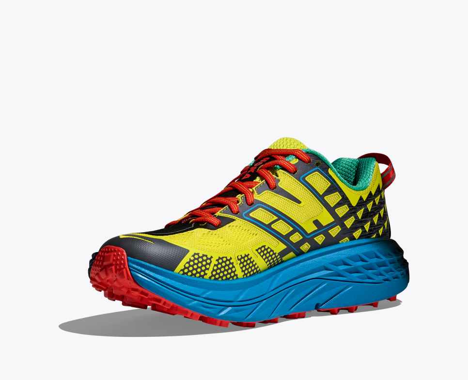 HOKA Speedgoat 2 Hoka Citrus / Hoka Blauw