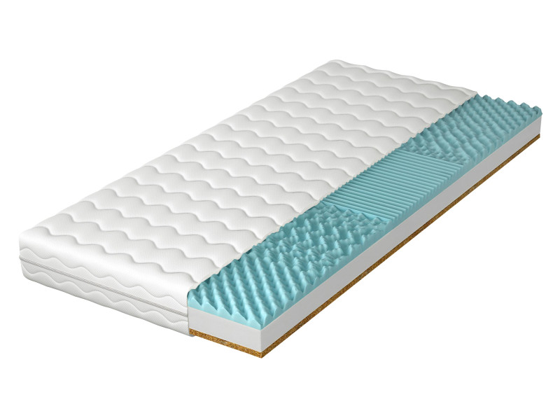 Dwustronny materac piankowy  Sonto 13 cm
