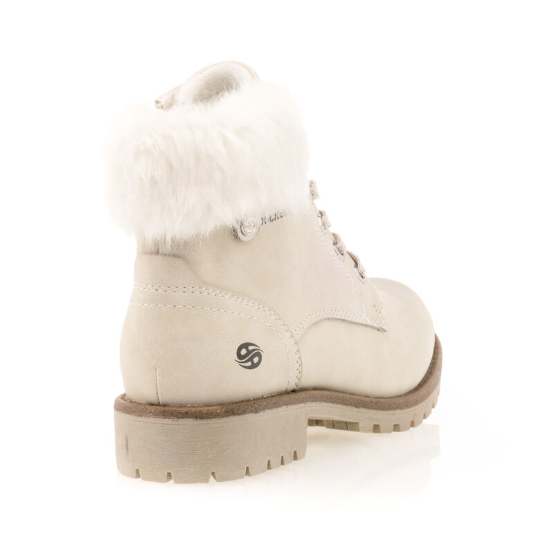 Beige dameslaarzen / enkellaarzen