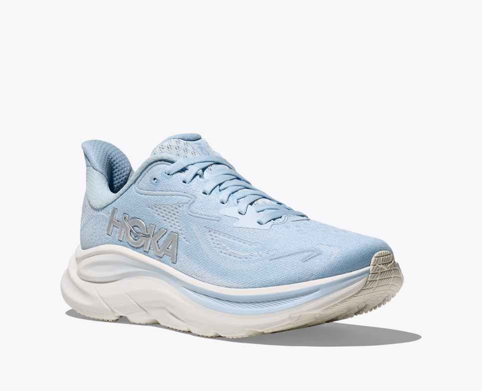 HOKA Clifton 10 Isbreblå / Sølv