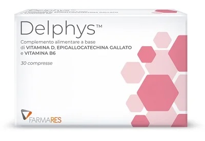 FARMARES Delphys, complément alimentaire 30 comprimés avec vitamine D