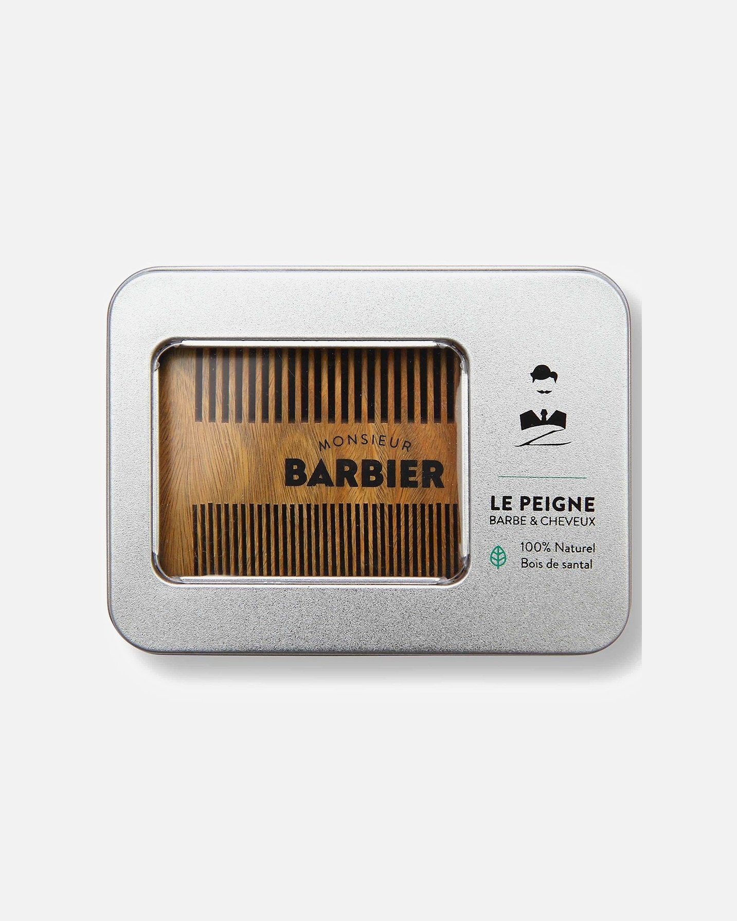Monsieur Barbier divpusējā ķemme - 1 gab.
